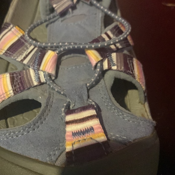 WOMENS KEENE NEWPORT BLUE WITH PINK STRIPE - Picture 3 of 4